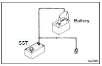 DISPOSE OF HORN BUTTON ASSY (WHEN INSTALLED IN VEHICLE)