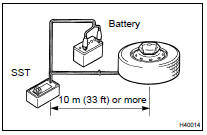 DISPOSE OF HORN BUTTON ASSY (WHEN NOT INSTALLED IN VEHICLE)